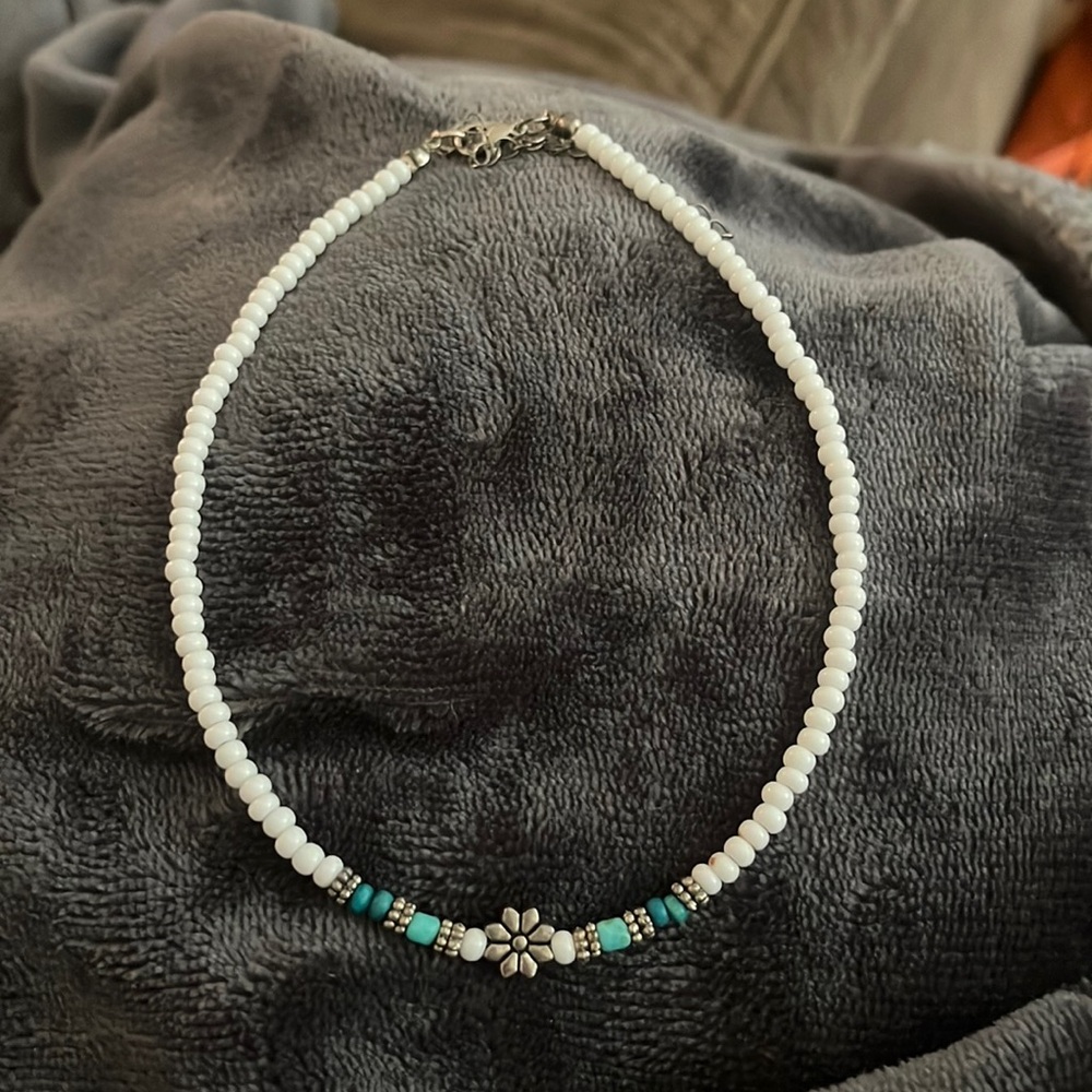 beachy bead necklace